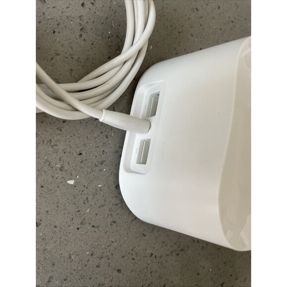 Eero 6 Dual Band Mesh Router Model Number N010001 White w cord - Picture 6 of 9